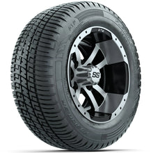 Set of (4) 12 in GTW Storm Trooper Wheels with 215/50-R12 Fusion S/R Street Tires PN# A19-684 GTW 