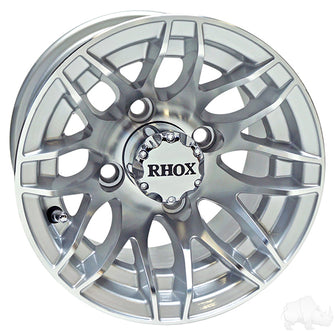 RHOX RX175, Machined Silver, 10x7 ET -25