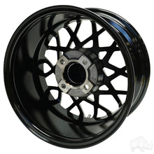 RHOX RX394, Gloss Black, 14x7 ET-25