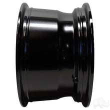 RHOX RX396, Machined Gloss Black, 12x7 ET-25