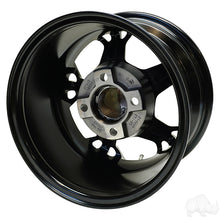 RHOX RX399, Machined Gloss Black, 12x7 ET-25