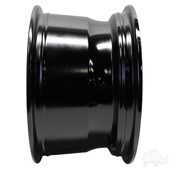 RHOX RX399, Machined Gloss Black, 12x7 ET-25