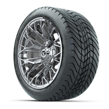 Set of (4) 14 in GTW® Stellar Chrome Wheels with 225/30-14 Mamba Street Tire