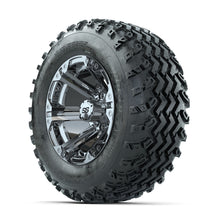 GTW Specter Chrome 12 in Wheels with 23x10.00-12 Rogue All Terrain Tires  Full Set