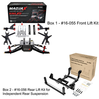 4ù MadJax King XD Lift Kit for Gas Yamaha Drive2 with Independent Rear Suspension