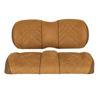 Club Car Precedent Onward Tempo Premium RedDot Honey Suede Front Seat Assemblies