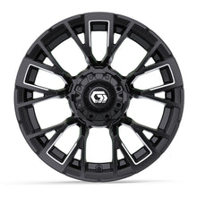 14″ GTW® Vandal Matte Black with Machined Accents Wheel