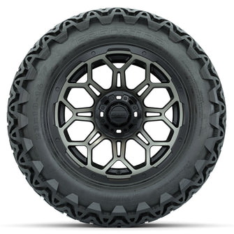 Set of (4) 14 in GTW Bravo Wheels with 23x10-14 GTW Predator All-Terrain Tires