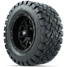 Set of (4) 12 in GTW Diesel Wheels with 22x10-12 GTW Timberwolf All-Terrain Tires