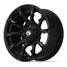 15" GTW Diablo Gloss Black with Machined Accents Wheel