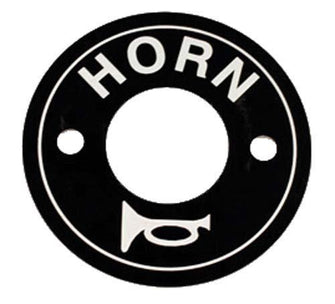 EZGO Horn Switch Decal Plate (Years 1975-Up)