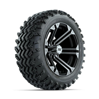 GTW Specter Machined/Black 14 in Wheels with 23x10.00-14 Rogue All Terrain Tires – Full Set