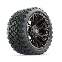 Set of (4) 15 in GTW Stellar Matte Bronze Wheels with 23x10-R15 Nomad All-Terrain Tires