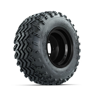 GTW Steel Black 10 in Wheels with 20x10.00-10 Rogue All Terrain Tires  Full Set