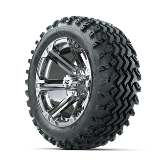 GTW Specter Chrome 14 in Wheels with 23x10.00-14 Rogue All Terrain Tires  Full Set