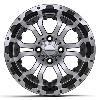 GTW Omega Machined and Black Wheel - 14 Inch