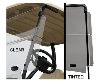 2008-Up EZGO RXV - Red Dot Tinted Winged Windshield