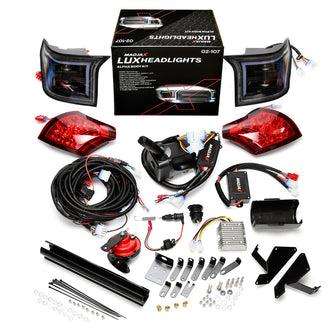 MadJax Club Car Precedent/Tempo w/ Alpha Body LUX Light Kit (Years 2004-Up)