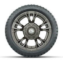 GTW Vandal Satin Bronze/Machined 12 in Wheels with 215/35-12 Mamba Street Tires  Full Set