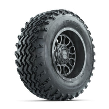 GTW Volt Gunmetal/Machined 12 in Wheels with 23x10.00-12 Rogue All Terrain Tires  Full Set