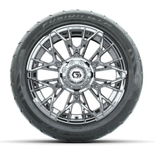 GTW Stellar Chrome 14 in Wheels with 225/40-R14 Fusion GTR Street Tires – Full Set