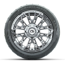 GTW Stellar Chrome 14 in Wheels with 225/40-R14 Fusion GTR Street Tires  Full Set