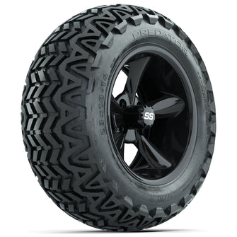 Set of (4) 14 in GTW Godfather Wheels with 23x10-14 GTW Predator All-Terrain Tires PN# A19-507