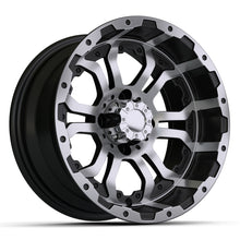 GTW Omega Machined and Black Wheel - 14 Inch