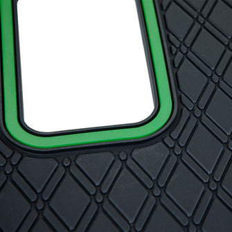 Xtreme Floor Mats for MadJax XSeries 2024-Up  Black/Lime Green