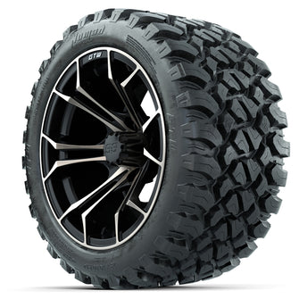 GTW Spyder Bronze/Matte Black 14 in Wheels with 23x10-14 GTW Nomad All-Terrain Tires  Full Set