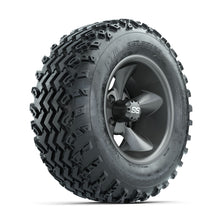 GTW Stellar Machined/Black 12 in Wheels with 23x10.00-12 Rogue All Terrain Tires  Full Set