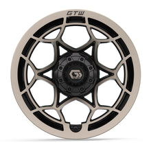 14″ GTW® Nexus Gloss Black with Satin Bronze Face Wheel