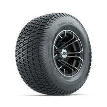 GTW Spyder Machined/Matte Grey 10 in Wheels with 20x10-10 Terra Pro S-Tread Traction Tires – Full Set