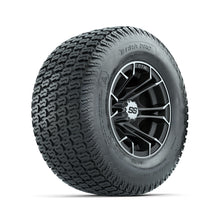 GTW Spyder Machined/Matte Grey 10 in Wheels with 20x10-10 Terra Pro S-Tread Traction Tires  Full Set