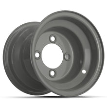 8" Club Car Grey Steel Wheel (Centered)