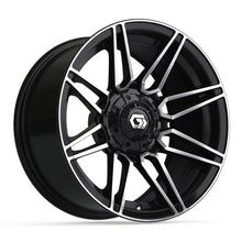 14″ GTW® Stealth Gloss Black with Machined Accents Wheel