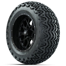 Set of (4) 14 in GTW Vortex Wheels with 23x10-14 GTW Predator All-Terrain Tires