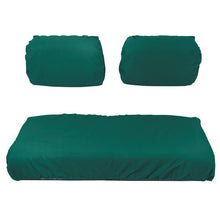 1982-99 Club Car DS - Red Dot 3-Piece Forest Green Seat Cover