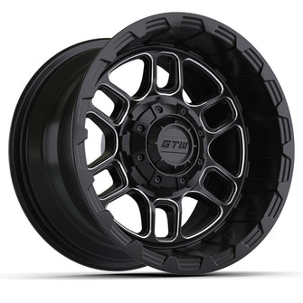 14” GTW Titan Black & Machined Wheel