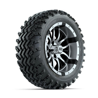 GTW Diesel Machined/Black 14 in Wheels with 23x10.00-14 Rogue All Terrain Tires – Full Set