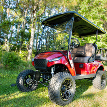 RedDot EZGO TXT Tinted 1/4" Folding Windshield with Rubber Trim for Storm Body Kits with 1ù Strut (Years 1994.5-Up)