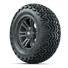 GTW Shogun Gunmetal 14 in Wheels with 23x10-14 Predator All-Terrain Tires  Full Set