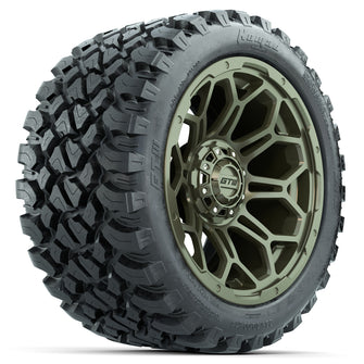 Set of (4) 14 in GTW Bravo Wheels with 23x10-14 GTW Nomad All-Terrain Tires