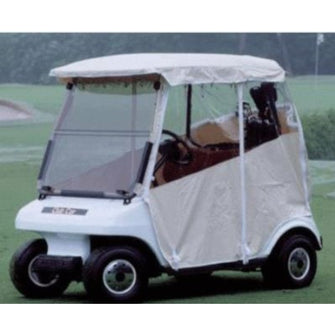 RedDot Club Car DS White 3-Sided Over-the-Top Enclosure NV/Snap (Years 2000-Up)