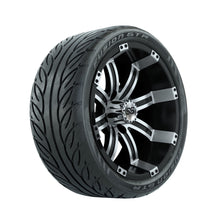 14ù GTW Tempest Machined/Black Wheels with Fusion GTR Street Tires  Set of 4