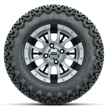 Set of (4) 12 in GTW Diesel Wheels with 23x10.5-12 GTW Predator All-Terrain Tires