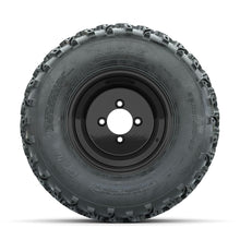 GTW Steel Black 10 in Wheels with 22x11.00-10 Rogue All Terrain Tires – Full Set