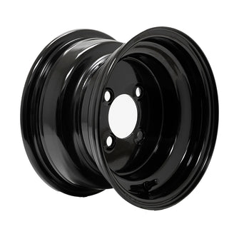 10" Black Steel Wheel (Centered)