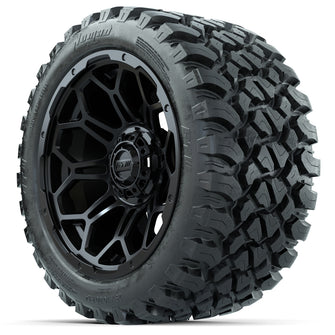 Set of (4) 14 in GTW Bravo Wheels with 23x10-14 GTW Nomad All-Terrain Tires