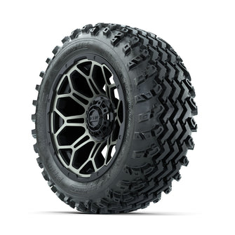 GTW Bravo Bronze/Black 14 in Wheels with 23x10.00-14 Rogue All Terrain Tires  Full Set